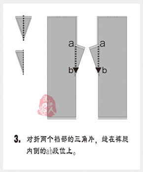 宋裤裁剪